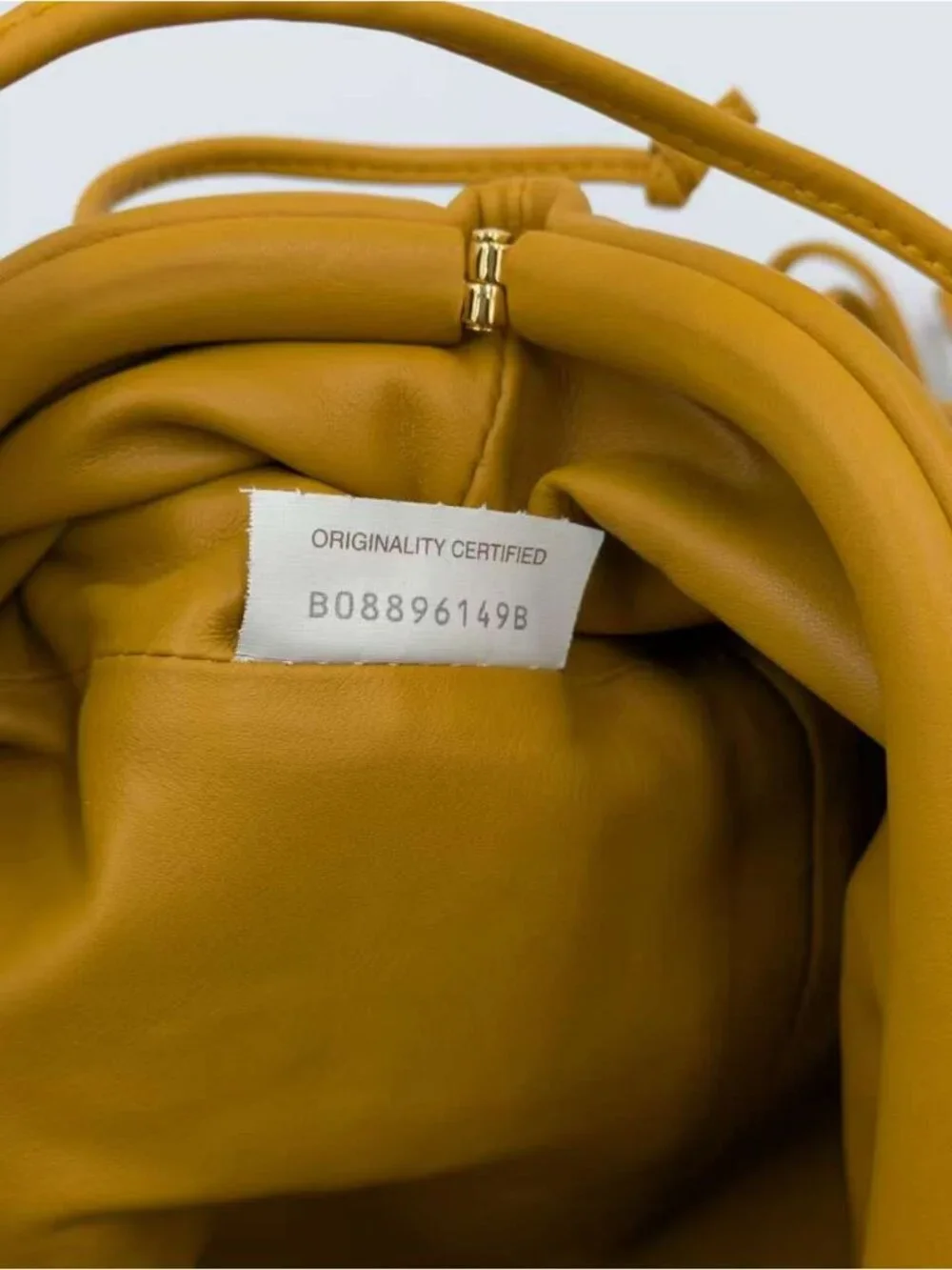 Bottega Veneta Butter Calfskin The Mini Pouch Caramel B08896149B